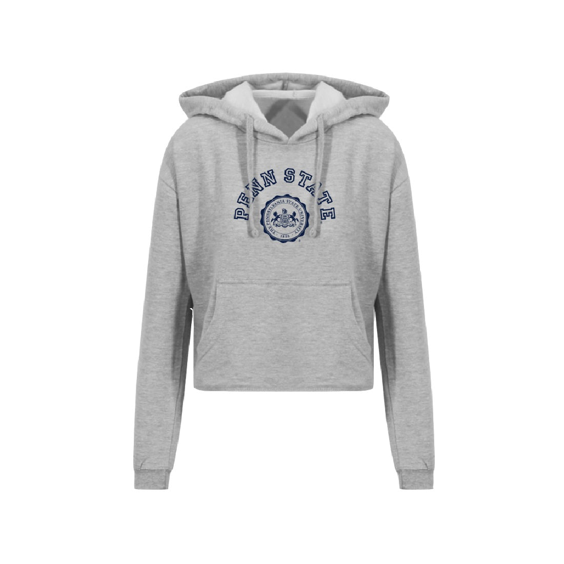 Penn State Women's Cropped Seal Hooded Sweatshirt