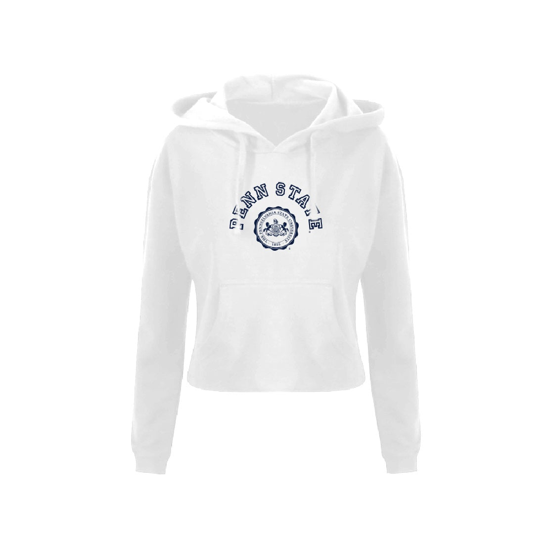 Penn State Women's Cropped Seal Hooded Sweatshirt