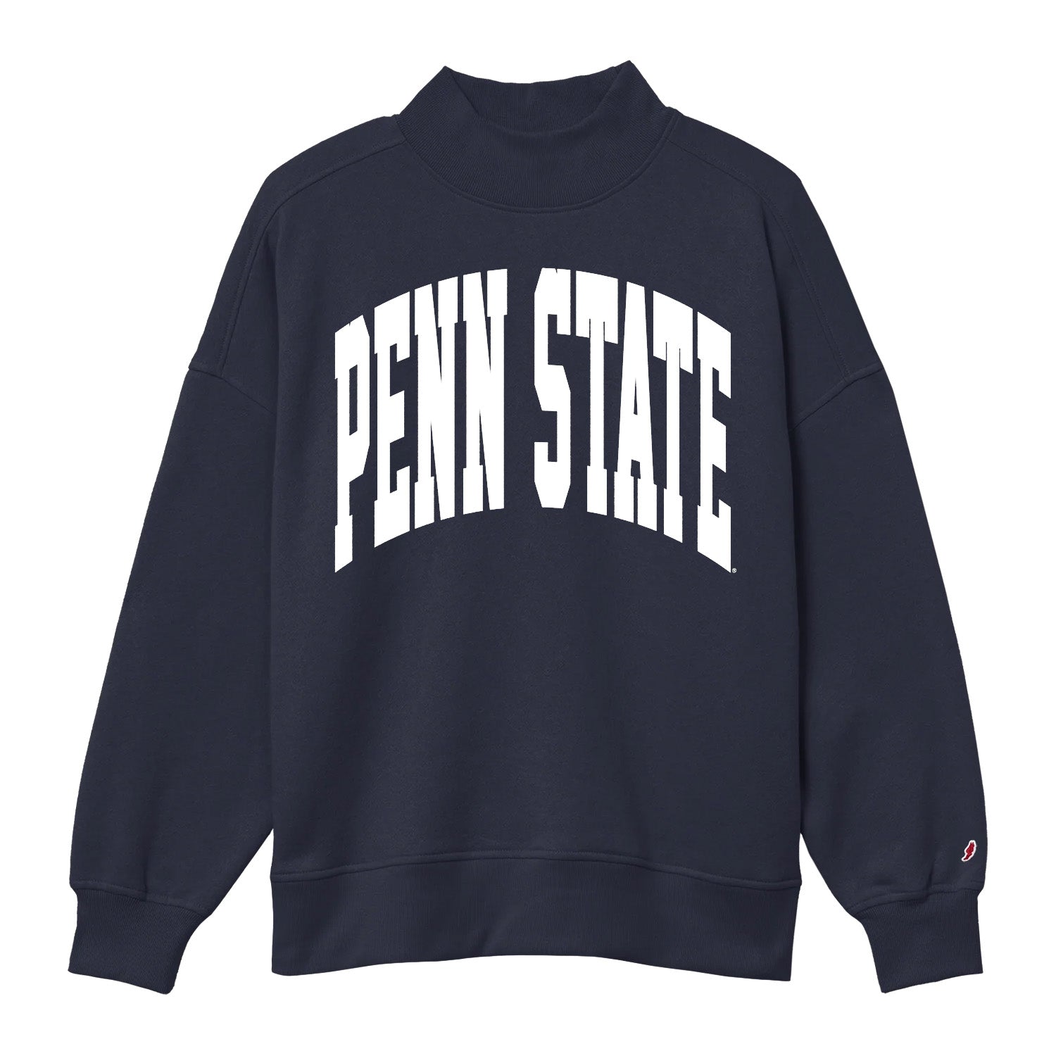 Penn State Women's Diana Mock-Neck Crew – PennStateClothes.com