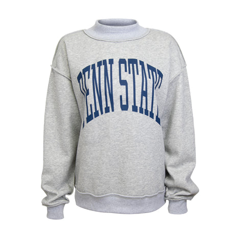 Penn State Women's Reversible Mock-Neck Sweatshirt