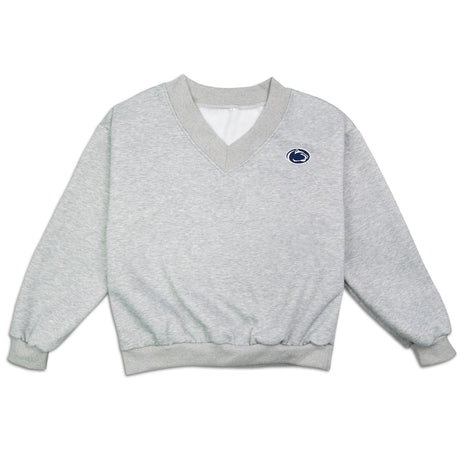 Penn State Women's Logo V-Neck Crew Sweatshirt