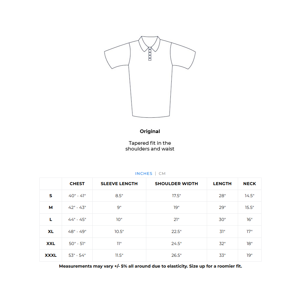 Penn State Semi-Spread Collar Polo White S / White
