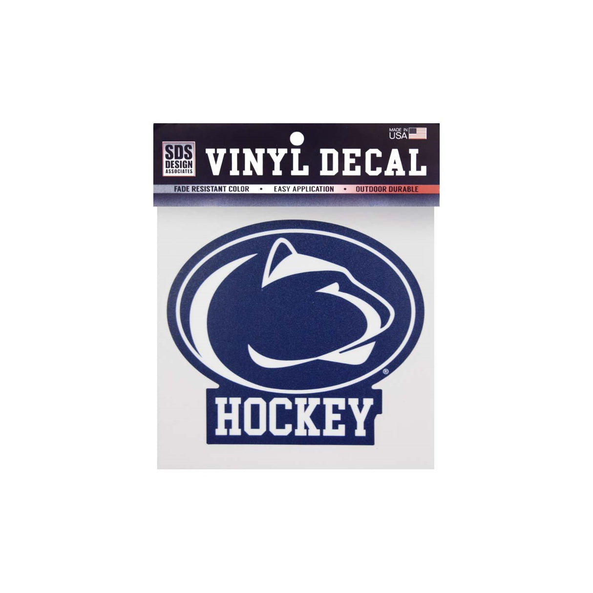 Penn State Logo Hockey 6" Decal