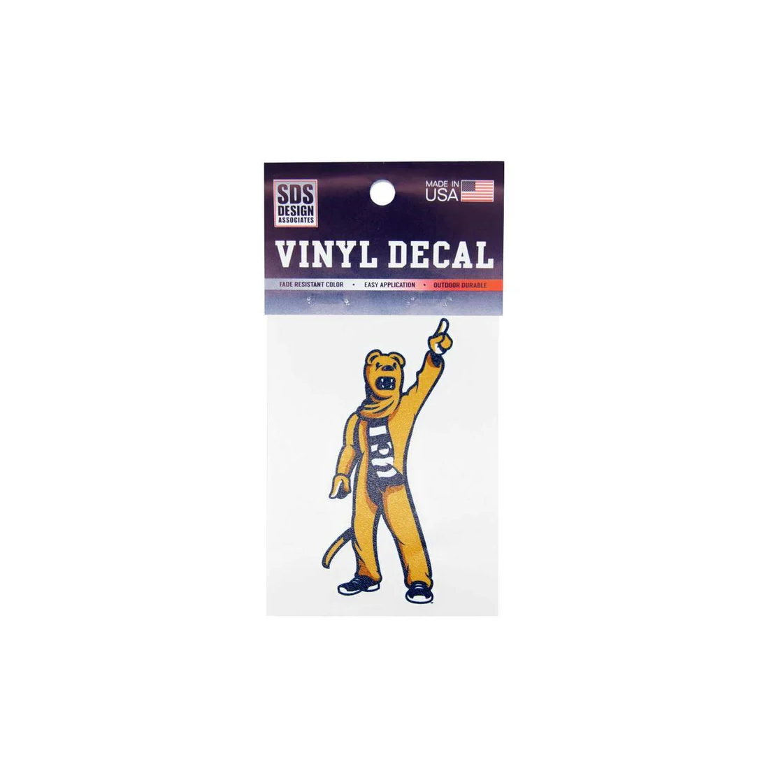 Penn State New Mascot NIttany Lion 3" Decal