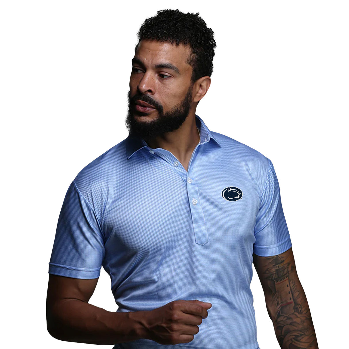 Penn State Semi-Spread Collar Dress Shirt