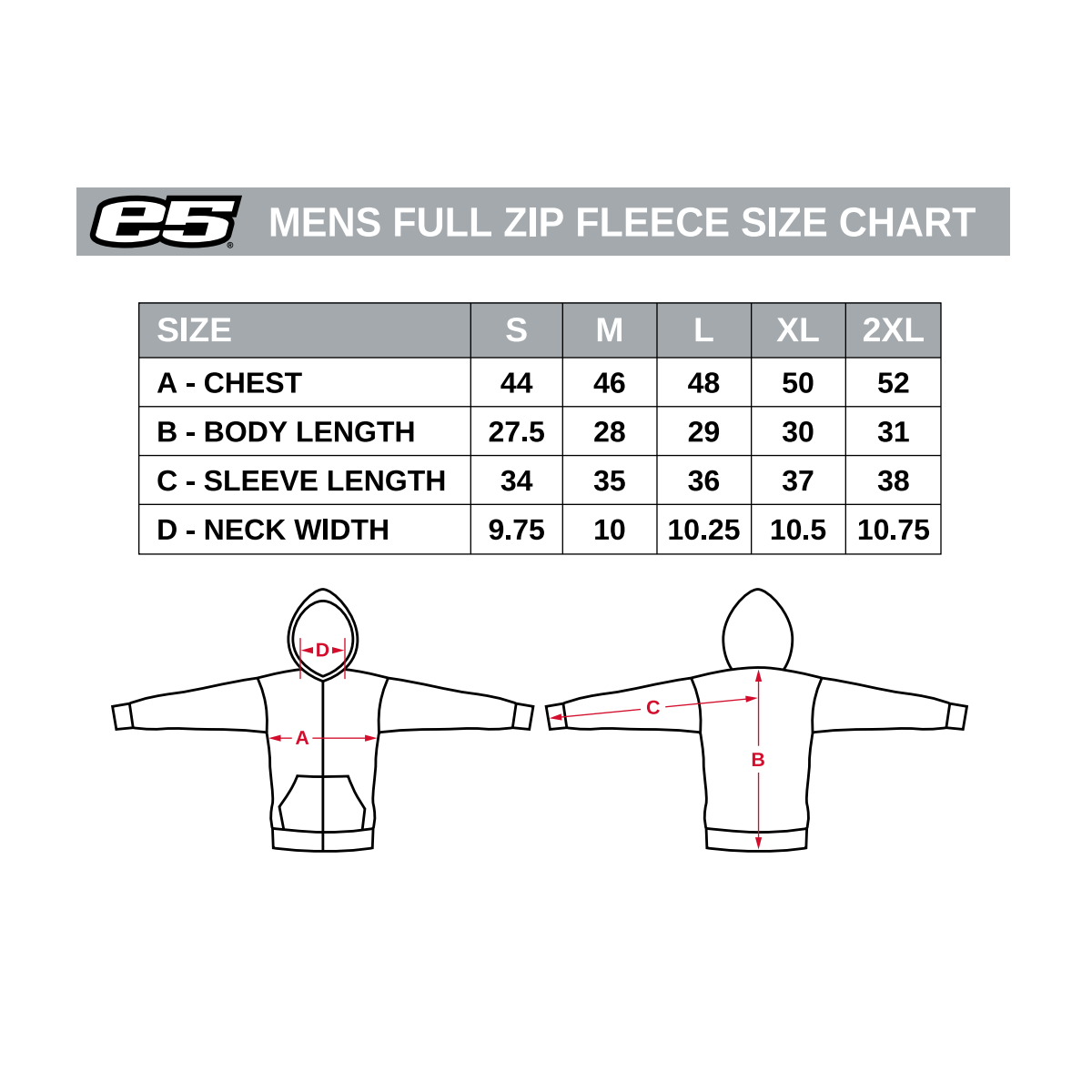 Penn State Men's Classic Embroidered Hood