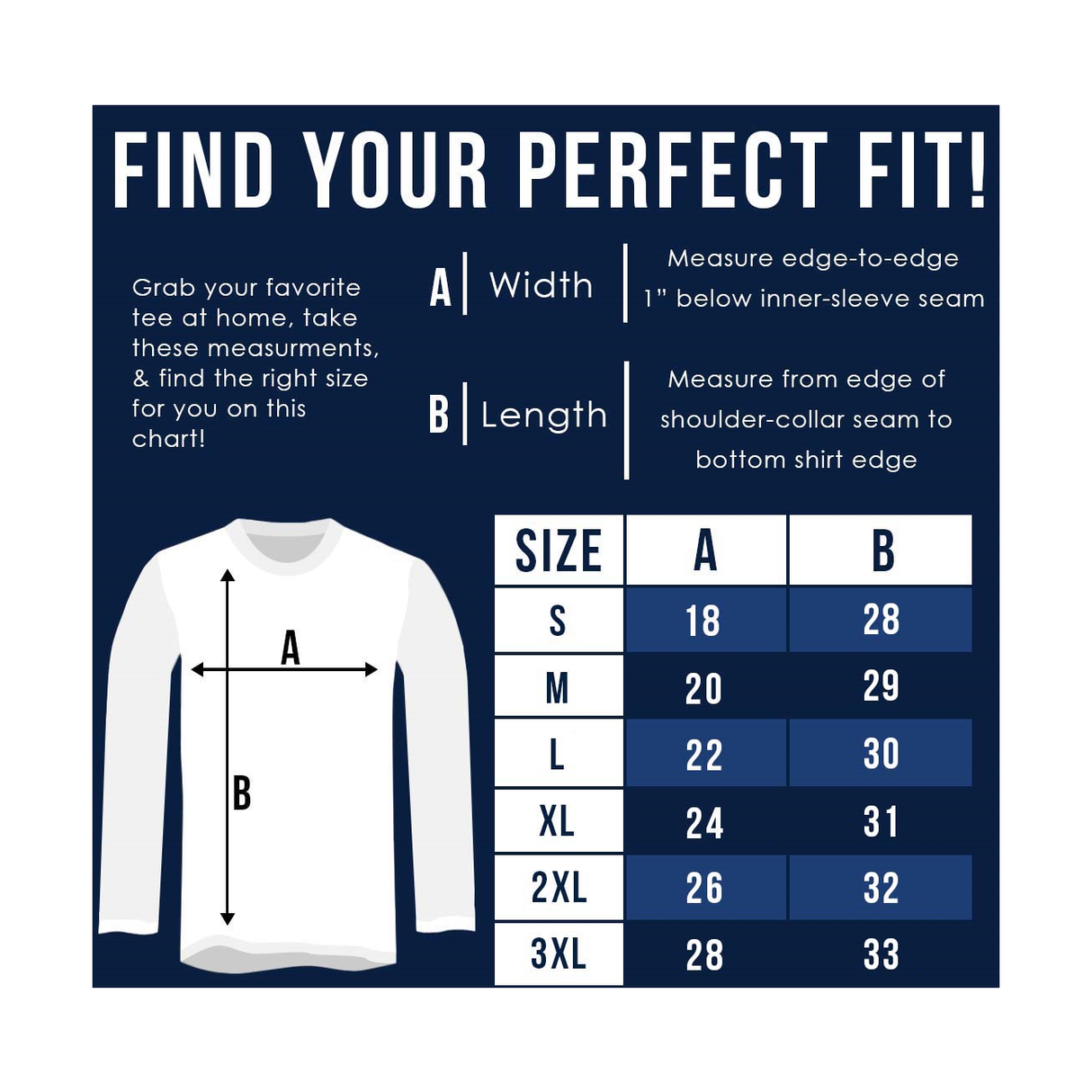 Happy Valley Block Adult Long Sleeve T-Shirt