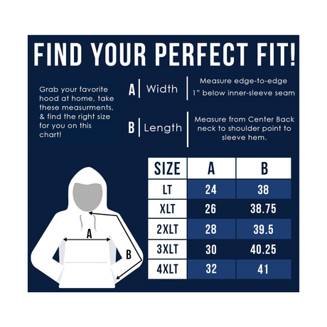 Penn State Big & Tall Arch Logo Hooded Sweatshirt