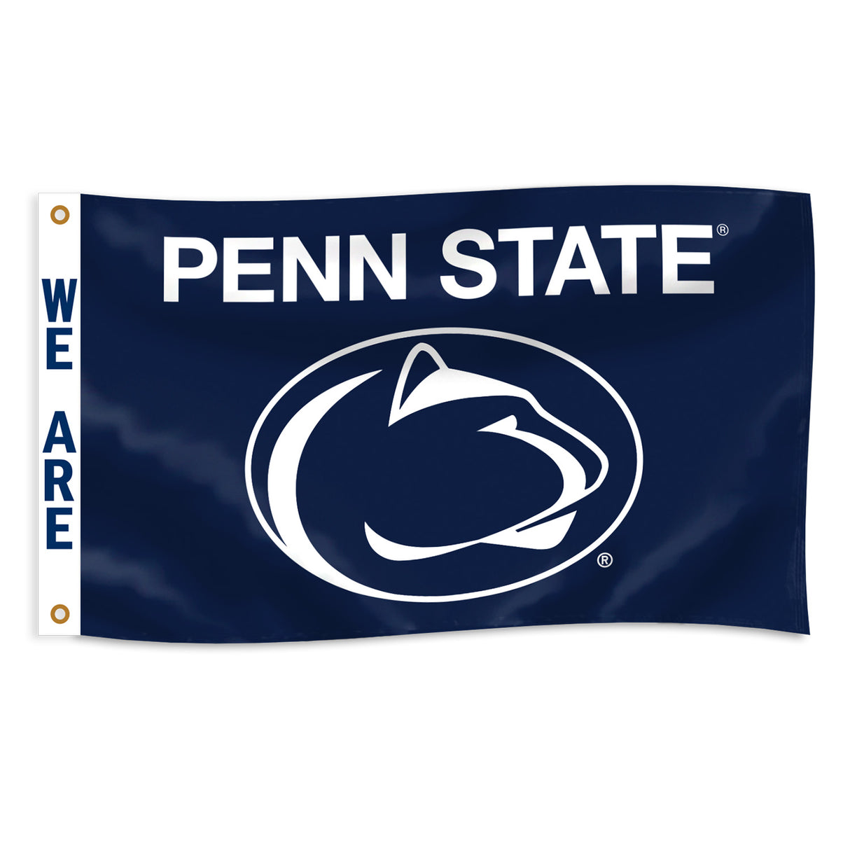 Penn State We Are PS Logo 3X5 Flag