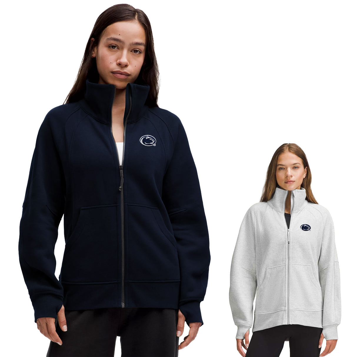 Penn State lululemon Women's Scuba Oversized Funnel Neck Full-Zip