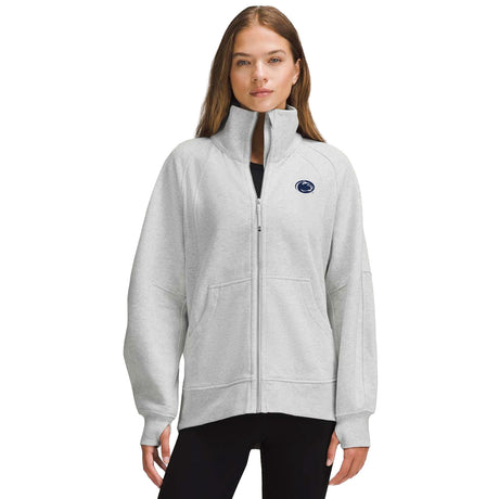 Penn State lululemon Women's Scuba Oversized Funnel-Neck Full-Zip Long Sweatshirt