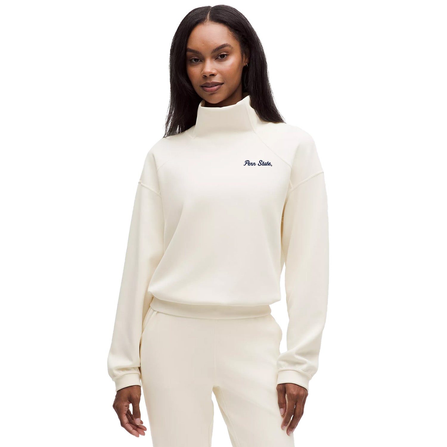 ルルレモン　クルーネック softstream Penn State lululemon Women's Softstreme Funnel Neck