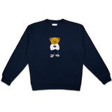 Penn State Embroidered Bear Patch Crew Sweatshirt