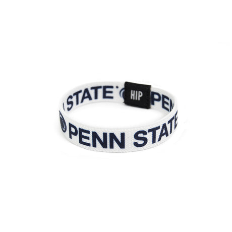 Penn State Hip Heads Primary Hair Tie Bracelet