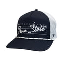 Penn State '47 Downburst Hitch Rope Snapback Trucker Hat