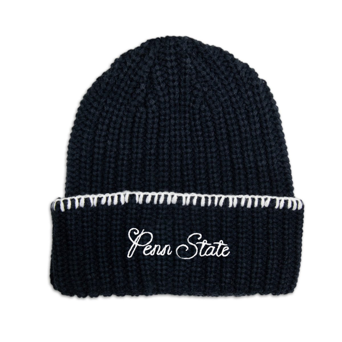 Penn State Women's Blanket Stitch Knit Hat
