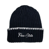 Penn State Women's Blanket Stitch Knit Hat