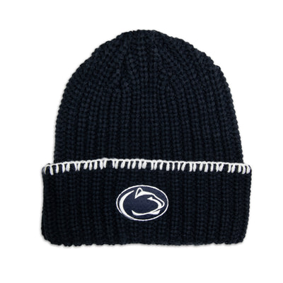 Penn State Women's Blanket Stitch Knit Hat
