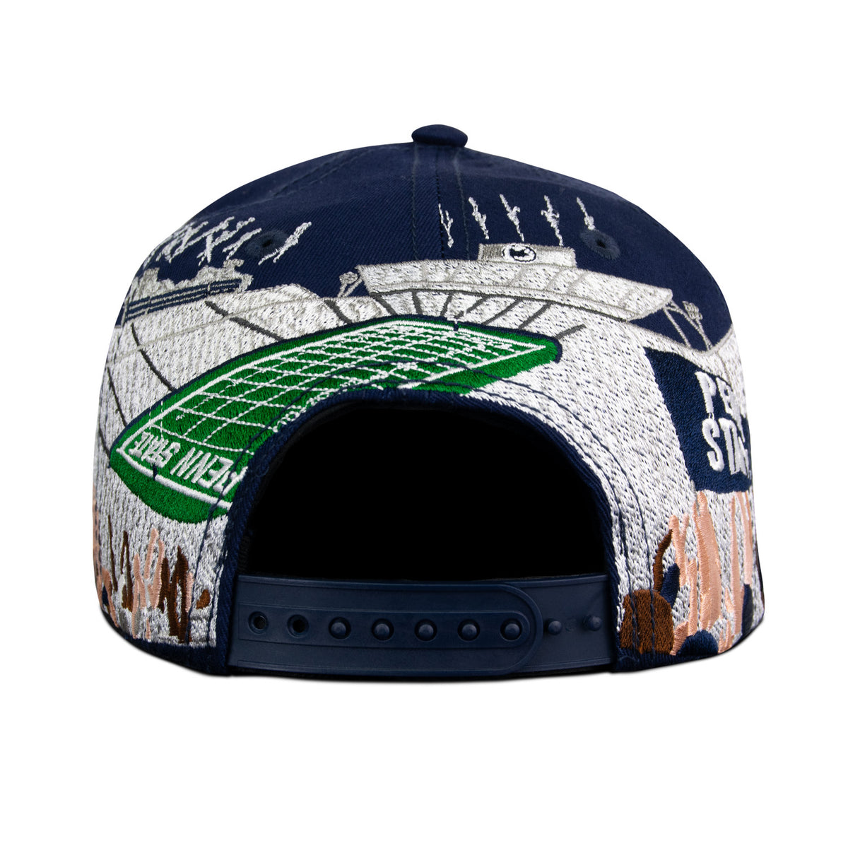 Penn State Woodn Grail White-Out Beaver Stadium Snapback Hat