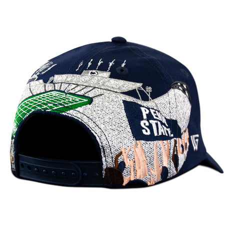 Penn State Woodn Grail White-Out Beaver Stadium Snapback Hat