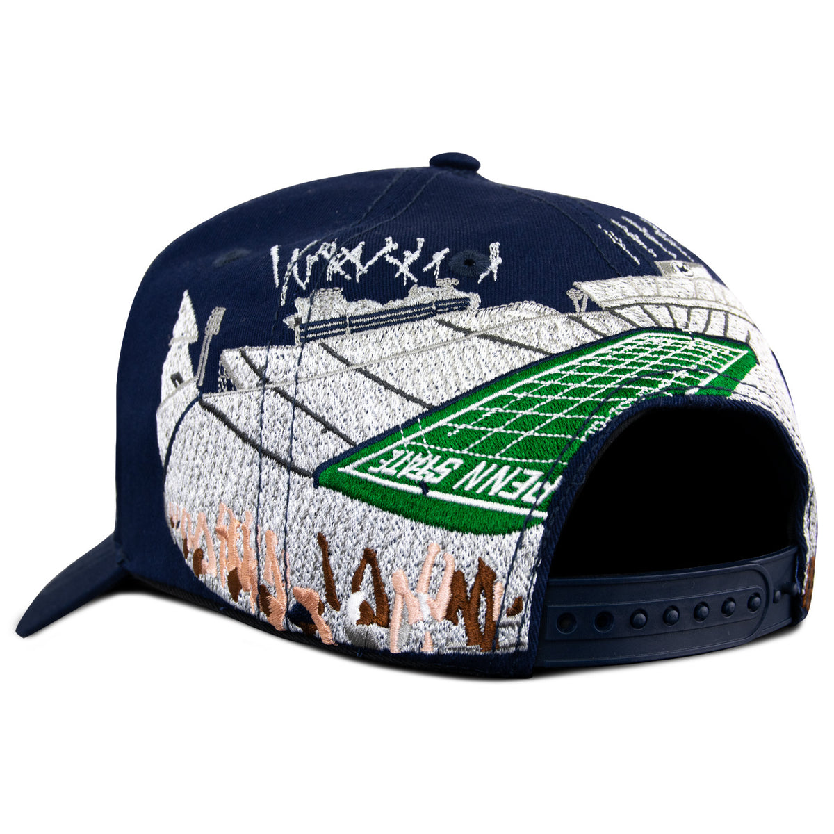 Penn State Woodn Grail White-Out Beaver Stadium Snapback Hat