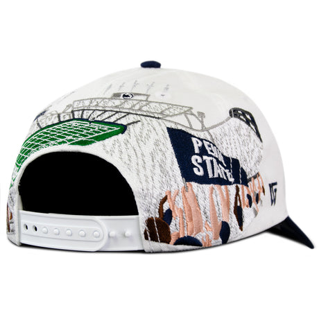 Penn State Woodn Grail White-Out Beaver Stadium Snapback Hat