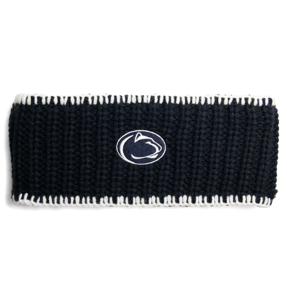 Penn State Blanket Stitch Knit Headband