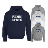 Penn State Block Bold Hooded Sweatshirt