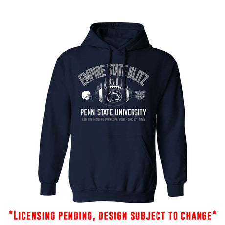 Penn State 2025 Pinstripe Bowl Hooded Sweatshirt