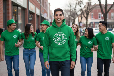 Gettin' Tipsy In The Pub Hooded Sweatshirt