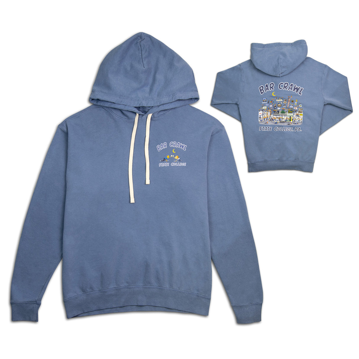 State College Bar Crawl Hooded Sweatshirt