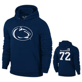Penn State Gavin McKenna #72 Hooded Sweatshirt