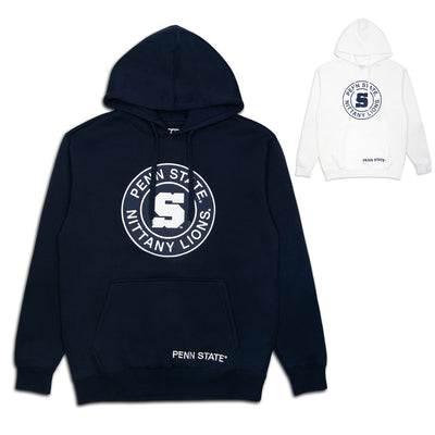 Penn State E5 Circle "S" Embroidered Hooded Sweatshirt