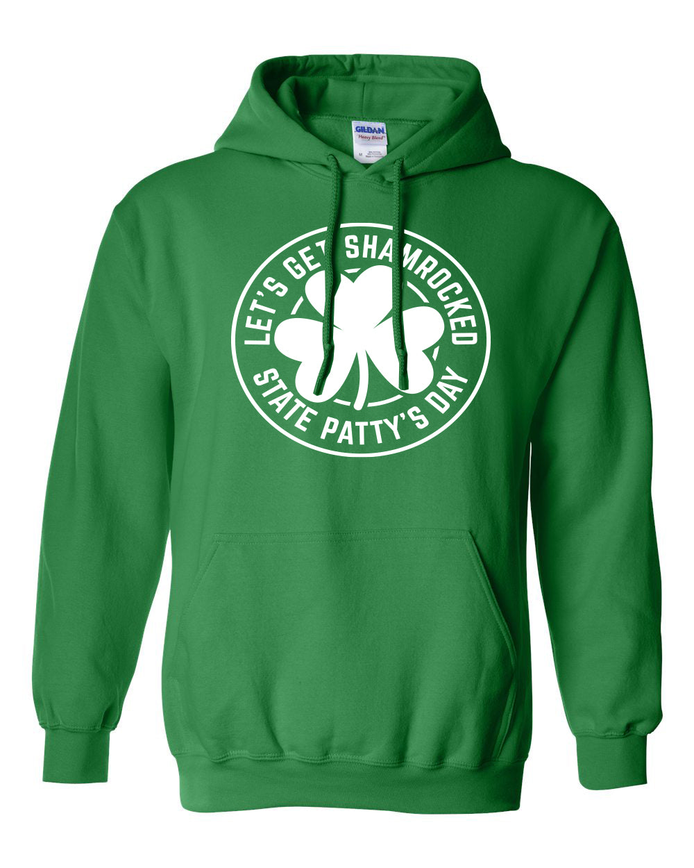 State Patty's Shamrocked Hooded Sweatshirt
