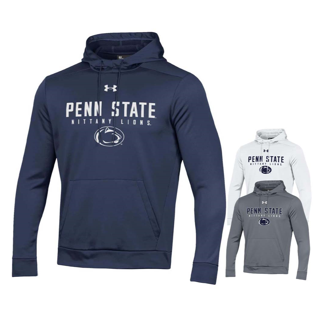 Penn State Under Armour Fleece Hooded Sweatshirt