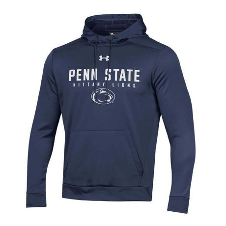 Penn State Under Armour Fleece Hooded Sweatshirt