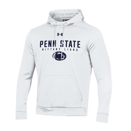 Penn State Under Armour Fleece Hooded Sweatshirt