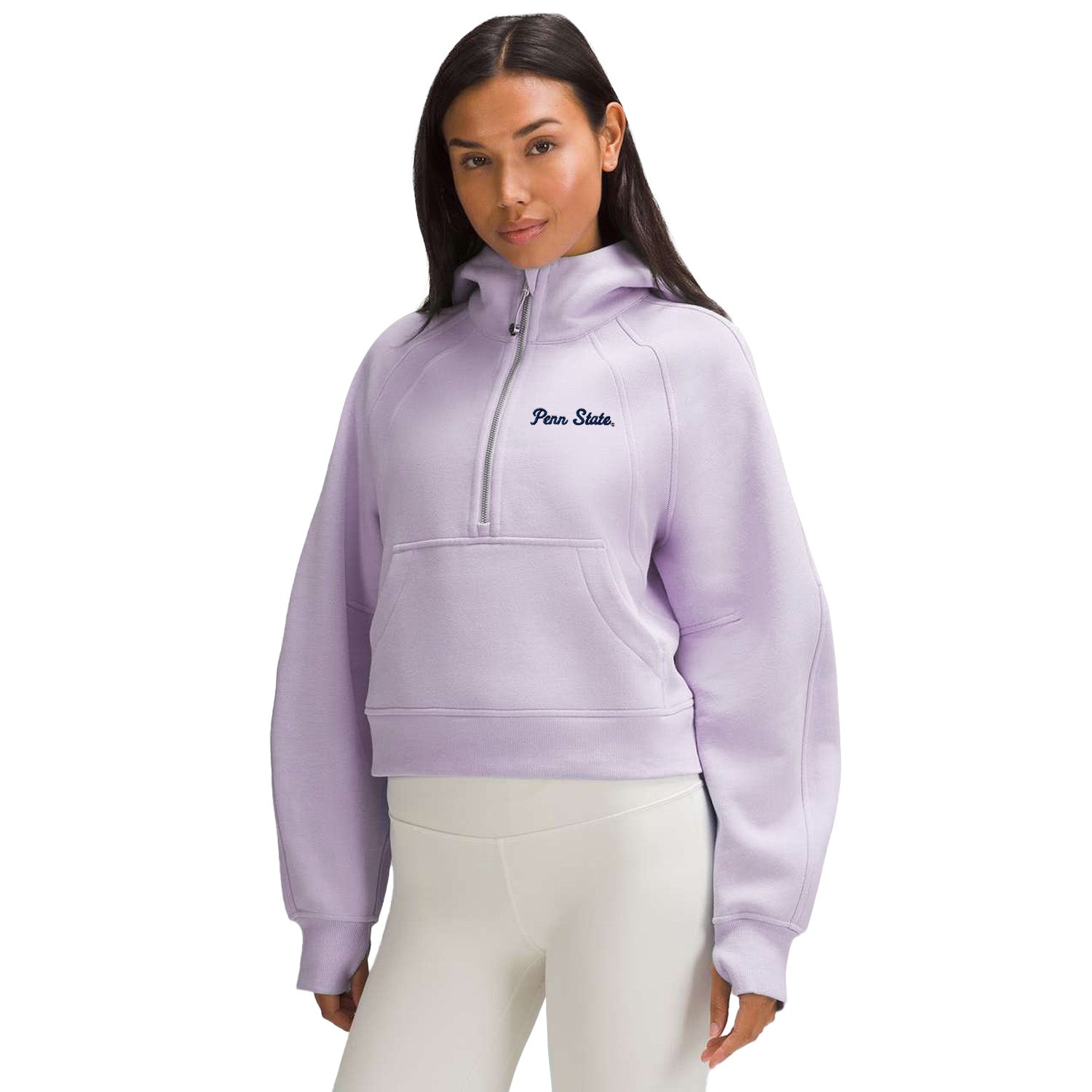 Penn State lululemon Women's Script Half-Zip Oversized Hooded