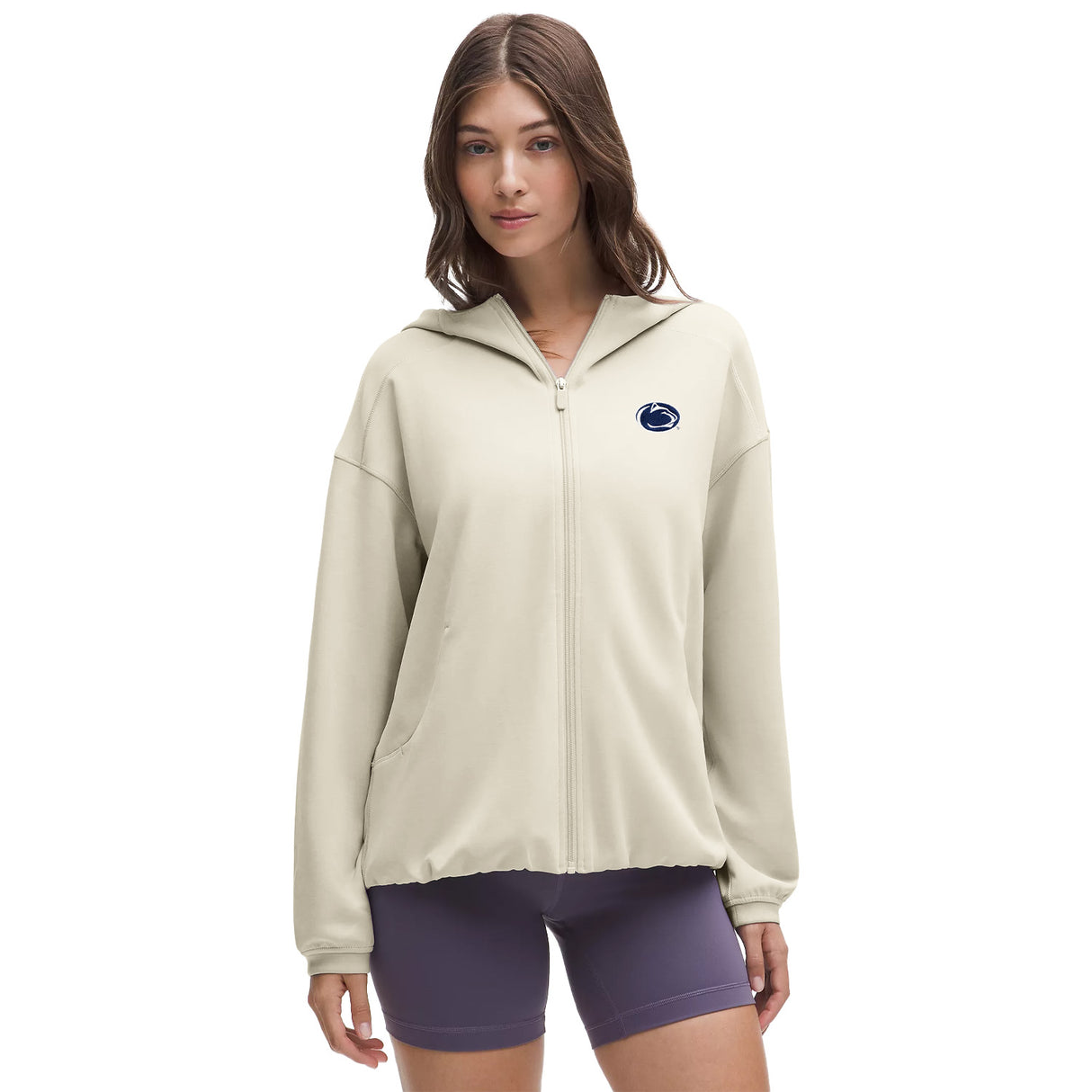 Penn State lululemon Women's Softstreme Full-Zip Hooded Sweatshirt