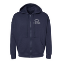 Penn State Left Chest Logo Full Zip Hooded Sweatshirt