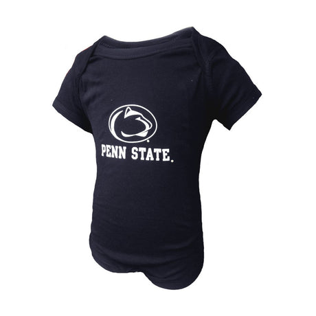 Penn State Infant Logo Block Lap Shoulder Creeper