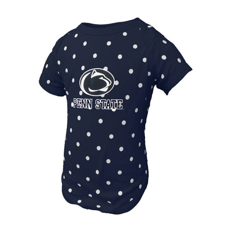 Penn State Infant Logo Block Lap Shoulder Creeper