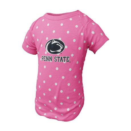 Penn State Infant Logo Block Lap Shoulder Creeper