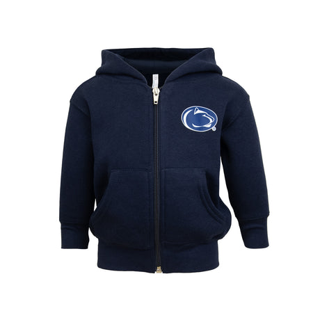 Penn State Infant Logo Only Full Zip Hooded Sweatshirt