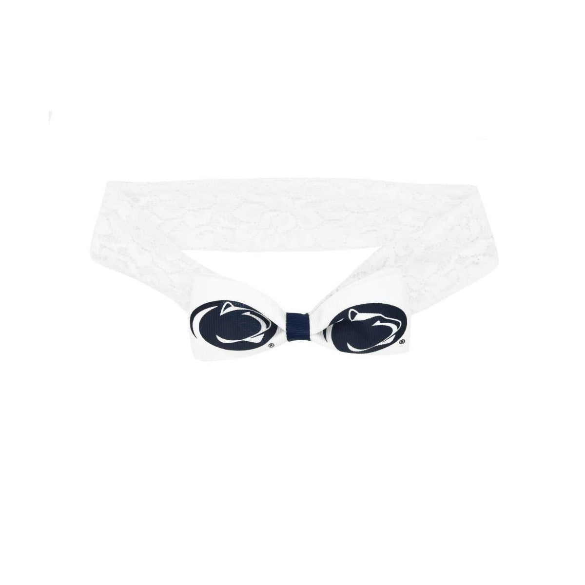 Penn State Infant Baby Bow Lace Headband