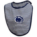 Penn State Infant Striped Bib