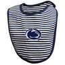 Penn State Infant Striped Bib