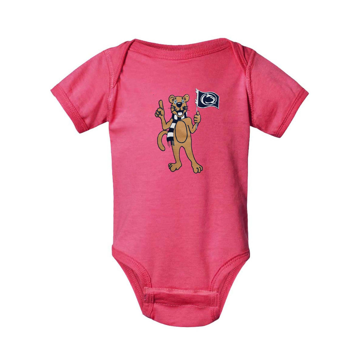 Penn State Infant Mascot Flag Creeper