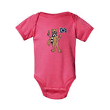 Penn State Infant Mascot Flag Creeper