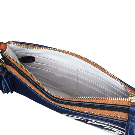 Penn State Double Zip Infield Wristlet
